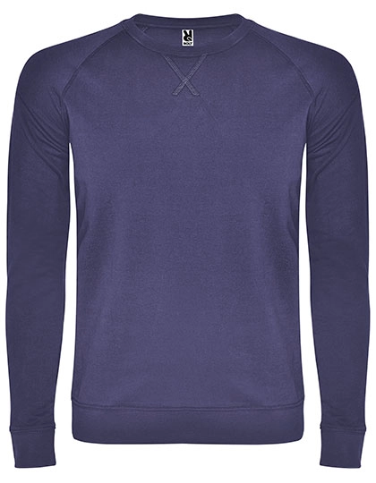 Men´s Annapurna Sweatshirt zum Besticken und Bedrucken in der Farbe Denim Blue 86 mit Ihren Logo, Schriftzug oder Motiv.