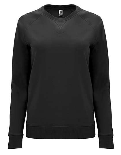 Women´s Annapurna Sweatshirt zum Besticken und Bedrucken in der Farbe Black 02 mit Ihren Logo, Schriftzug oder Motiv.