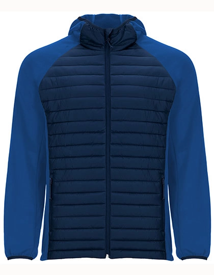 Minsk Jacket zum Besticken und Bedrucken in der Farbe Navy Blue 55-Royal Blue 05 mit Ihren Logo, Schriftzug oder Motiv.