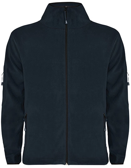Men´s Luciane Microfleece Jacket zum Besticken und Bedrucken in der Farbe Navy Blue 55 mit Ihren Logo, Schriftzug oder Motiv.