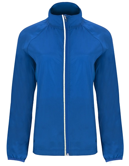 Women´s Glasgow Windjacket zum Besticken und Bedrucken in der Farbe Royal Blue 05 mit Ihren Logo, Schriftzug oder Motiv.