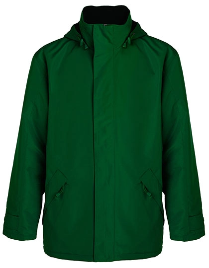 Men´s Europa Jacket zum Besticken und Bedrucken in der Farbe Bottle Green 56 mit Ihren Logo, Schriftzug oder Motiv.