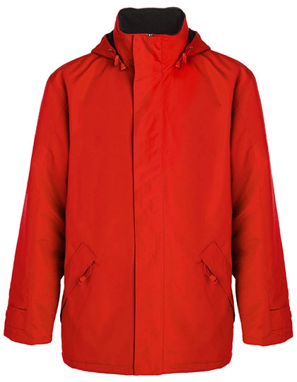 Men´s Europa Jacket zum Besticken und Bedrucken in der Farbe Red 60 mit Ihren Logo, Schriftzug oder Motiv.