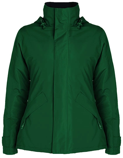 Women´s Europa Jacket zum Besticken und Bedrucken in der Farbe Bottle Green 56 mit Ihren Logo, Schriftzug oder Motiv.