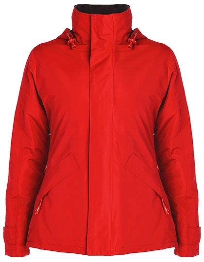 Women´s Europa Jacket zum Besticken und Bedrucken in der Farbe Red 60 mit Ihren Logo, Schriftzug oder Motiv.