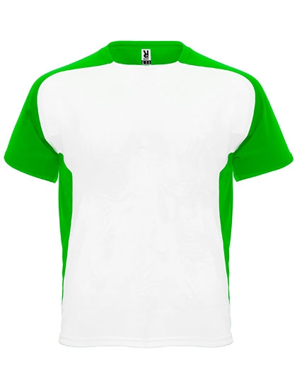 Bugatti T-Shirt zum Besticken und Bedrucken in der Farbe White 01-Fern Green 226 mit Ihren Logo, Schriftzug oder Motiv.