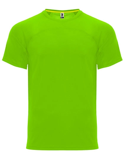 Monaco T-Shirt zum Besticken und Bedrucken in der Farbe Lime Green 225 mit Ihren Logo, Schriftzug oder Motiv.