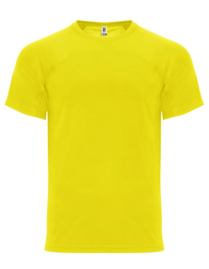 Monaco T-Shirt zum Besticken und Bedrucken in der Farbe Yellow 03 mit Ihren Logo, Schriftzug oder Motiv.