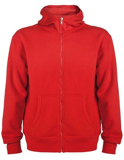 Montblanc Hooded Sweatjacket zum Besticken und Bedrucken in der Farbe Red 60 mit Ihren Logo, Schriftzug oder Motiv.
