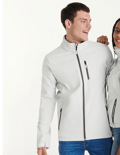 Men´s Antartida Softshell Jacket zum Besticken und Bedrucken mit Ihren Logo, Schriftzug oder Motiv.