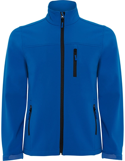 Men´s Antartida Softshell Jacket zum Besticken und Bedrucken in der Farbe Royal Blue 05 mit Ihren Logo, Schriftzug oder Motiv.