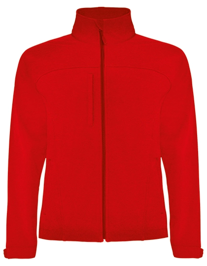 Rudolph Softshell Jacket zum Besticken und Bedrucken in der Farbe Red 60 mit Ihren Logo, Schriftzug oder Motiv.