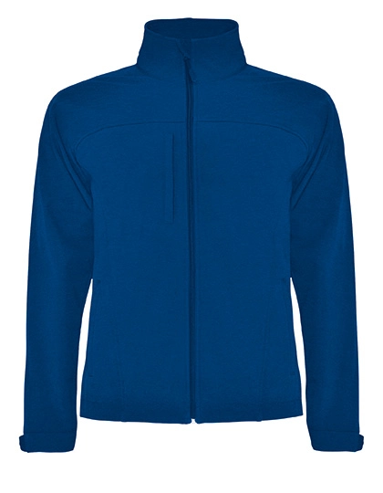 Rudolph Softshell Jacket zum Besticken und Bedrucken in der Farbe Royal Blue 05 mit Ihren Logo, Schriftzug oder Motiv.