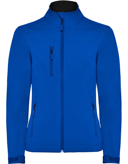 Women´s Nebraska Softshell Jacket zum Besticken und Bedrucken in der Farbe Royal Blue 05 mit Ihren Logo, Schriftzug oder Motiv.
