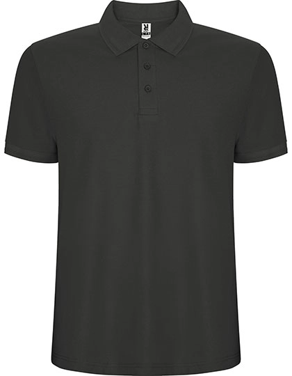Pegaso Premium Poloshirt zum Besticken und Bedrucken in der Farbe Dark Lead 46 mit Ihren Logo, Schriftzug oder Motiv.