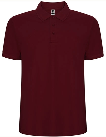 Pegaso Premium Poloshirt zum Besticken und Bedrucken in der Farbe Garnet Red 57 mit Ihren Logo, Schriftzug oder Motiv.