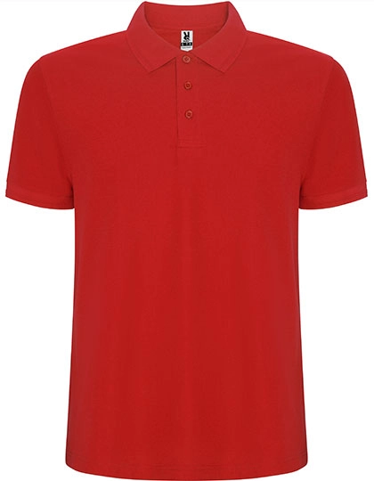 Pegaso Premium Poloshirt zum Besticken und Bedrucken in der Farbe Red 60 mit Ihren Logo, Schriftzug oder Motiv.