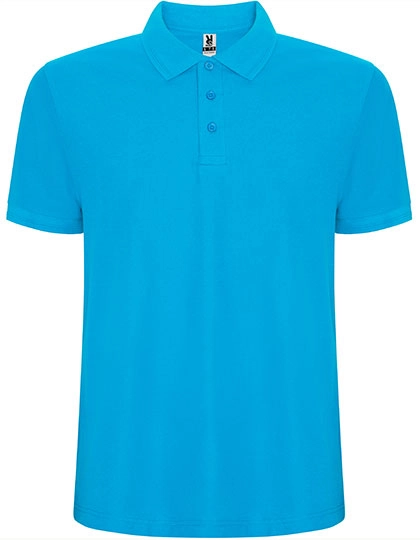 Pegaso Premium Poloshirt zum Besticken und Bedrucken in der Farbe Turquoise 12 mit Ihren Logo, Schriftzug oder Motiv.