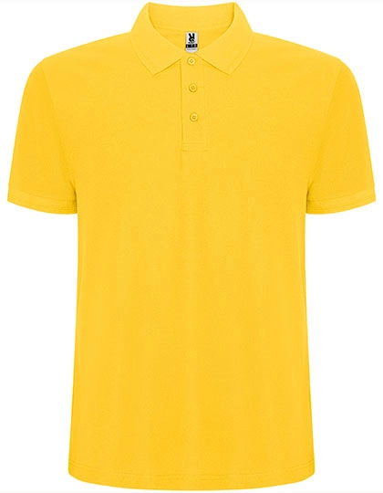 Pegaso Premium Poloshirt zum Besticken und Bedrucken in der Farbe Yellow 03 mit Ihren Logo, Schriftzug oder Motiv.