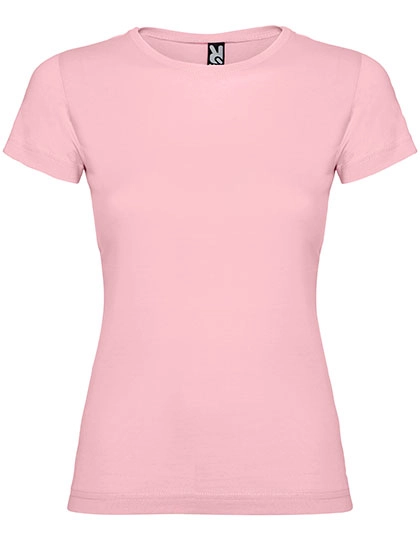 Girls Jamaica T-Shirt zum Besticken und Bedrucken in der Farbe Light Pink 48 mit Ihren Logo, Schriftzug oder Motiv.