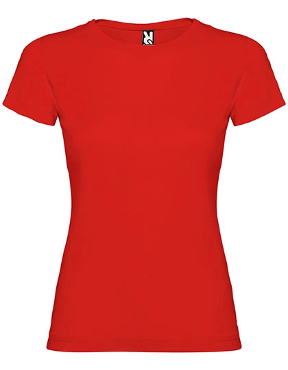 Girls Jamaica T-Shirt zum Besticken und Bedrucken in der Farbe Red 60 mit Ihren Logo, Schriftzug oder Motiv.