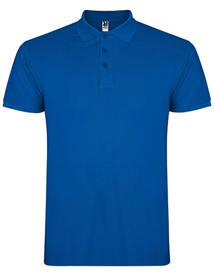 Men´s Star Poloshirt zum Besticken und Bedrucken in der Farbe Royal Blue 05 mit Ihren Logo, Schriftzug oder Motiv.