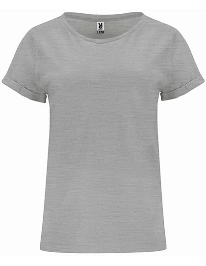 Women´s Cies T-Shirt zum Besticken und Bedrucken in der Farbe Heather Grey 58 mit Ihren Logo, Schriftzug oder Motiv.