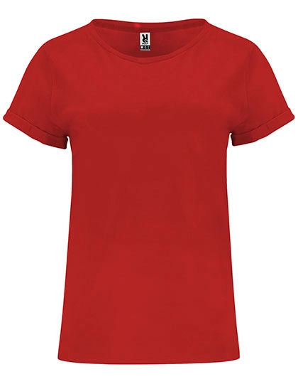 Women´s Cies T-Shirt zum Besticken und Bedrucken in der Farbe Red 60 mit Ihren Logo, Schriftzug oder Motiv.