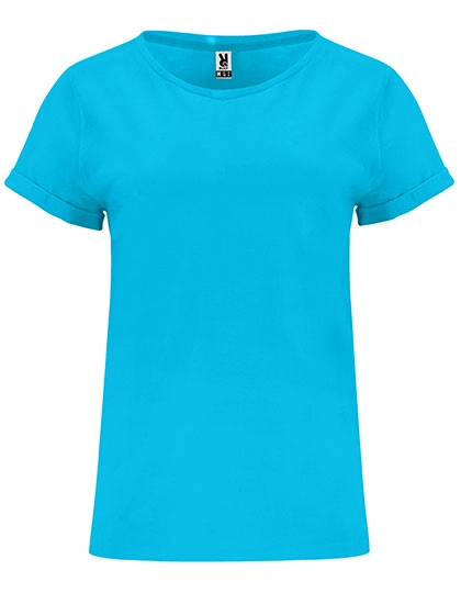 Women´s Cies T-Shirt zum Besticken und Bedrucken in der Farbe Turquoise 12 mit Ihren Logo, Schriftzug oder Motiv.