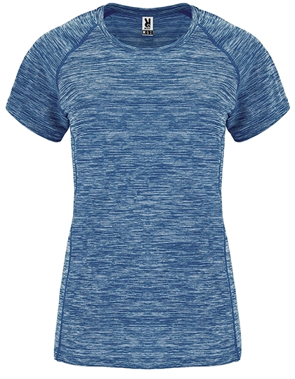 Women´s Austin T-Shirt zum Besticken und Bedrucken in der Farbe Heather Navy Blue 247 mit Ihren Logo, Schriftzug oder Motiv.