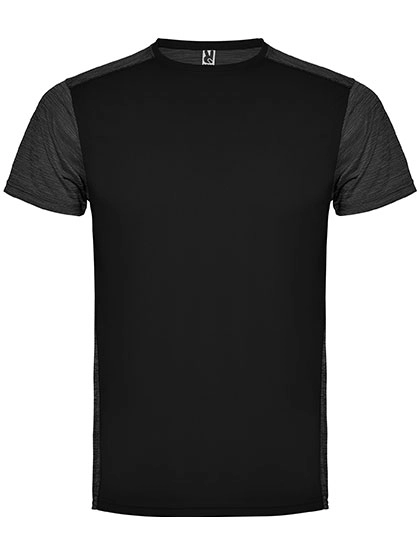 Men´s Zolder T-Shirt zum Besticken und Bedrucken in der Farbe Black 02-Heather Black 243 mit Ihren Logo, Schriftzug oder Motiv.