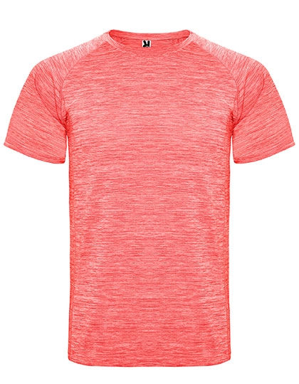 Men´s Austin T-Shirt zum Besticken und Bedrucken in der Farbe Heather Fluor Coral 244 mit Ihren Logo, Schriftzug oder Motiv.