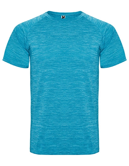 Men´s Austin T-Shirt zum Besticken und Bedrucken in der Farbe Heather Turquoise 246 mit Ihren Logo, Schriftzug oder Motiv.