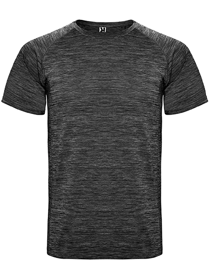 Kids´ Austin T-Shirt zum Besticken und Bedrucken in der Farbe Black Melange 243 mit Ihren Logo, Schriftzug oder Motiv.