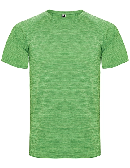 Kids´ Austin T-Shirt zum Besticken und Bedrucken in der Farbe Heather Lime 250 mit Ihren Logo, Schriftzug oder Motiv.