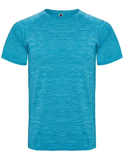 Kids´ Austin T-Shirt zum Besticken und Bedrucken in der Farbe Heather Turquoise 246 mit Ihren Logo, Schriftzug oder Motiv.