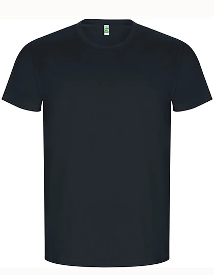 Men´s Golden Organic T-Shirt zum Besticken und Bedrucken in der Farbe Ebony 231 mit Ihren Logo, Schriftzug oder Motiv.