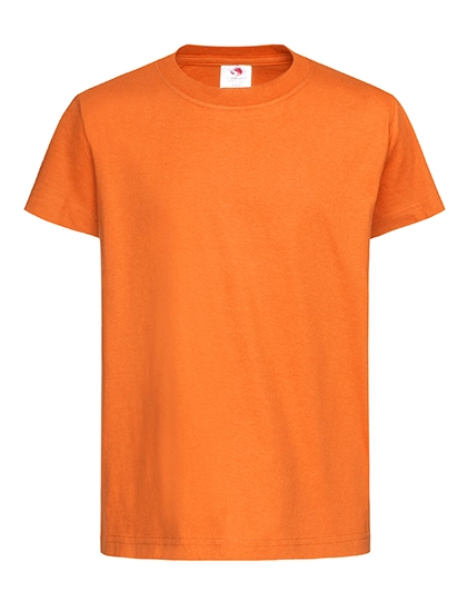 Kids´ Classic-T zum Besticken und Bedrucken in der Farbe Orange mit Ihren Logo, Schriftzug oder Motiv.