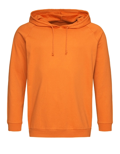 Unisex Sweat Hoodie Light zum Besticken und Bedrucken in der Farbe Orange mit Ihren Logo, Schriftzug oder Motiv.