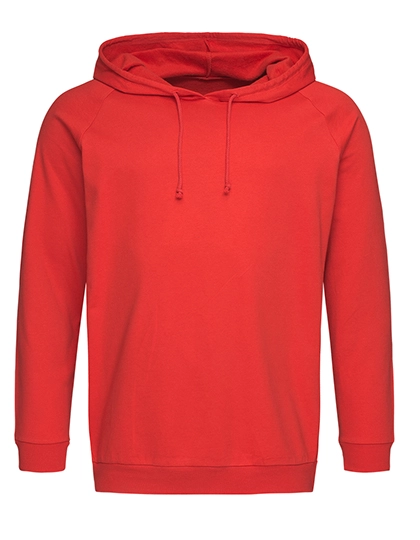 Unisex Sweat Hoodie Light zum Besticken und Bedrucken in der Farbe Scarlet Red mit Ihren Logo, Schriftzug oder Motiv.