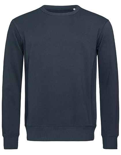 Sweatshirt Select zum Besticken und Bedrucken in der Farbe Blue Midnight mit Ihren Logo, Schriftzug oder Motiv.