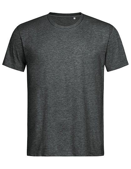 Unisex Lux T-Shirt zum Besticken und Bedrucken in der Farbe Dark Grey Heather mit Ihren Logo, Schriftzug oder Motiv.