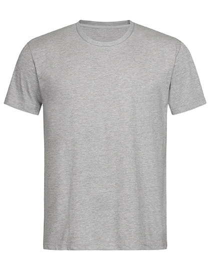 Unisex Lux T-Shirt zum Besticken und Bedrucken in der Farbe Grey Heather mit Ihren Logo, Schriftzug oder Motiv.