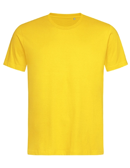 Unisex Lux T-Shirt zum Besticken und Bedrucken in der Farbe Sunflower Yellow mit Ihren Logo, Schriftzug oder Motiv.
