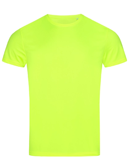 Sports-T zum Besticken und Bedrucken in der Farbe Cyber Yellow mit Ihren Logo, Schriftzug oder Motiv.