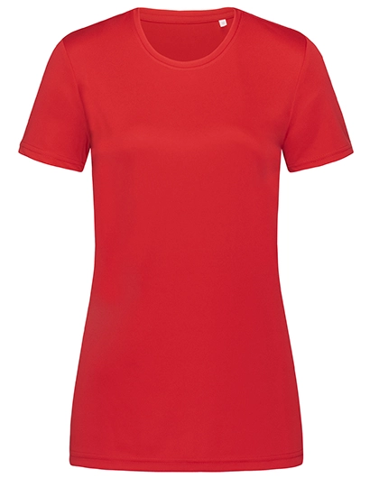 Sports-T Women zum Besticken und Bedrucken in der Farbe Crimson Red mit Ihren Logo, Schriftzug oder Motiv.