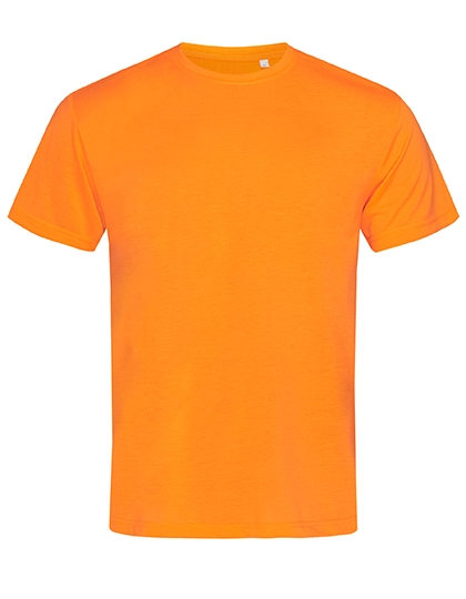 Cotton Touch T-Shirt zum Besticken und Bedrucken in der Farbe Cyber Orange mit Ihren Logo, Schriftzug oder Motiv.