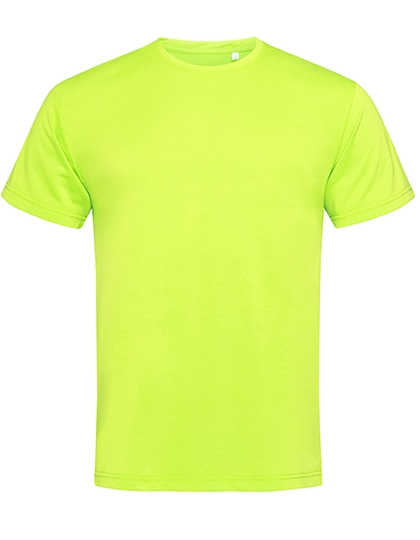 Cotton Touch T-Shirt zum Besticken und Bedrucken in der Farbe Cyber Yellow mit Ihren Logo, Schriftzug oder Motiv.