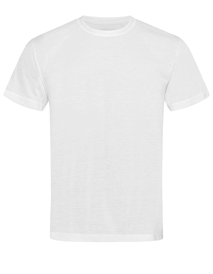 Cotton Touch T-Shirt zum Besticken und Bedrucken in der Farbe White mit Ihren Logo, Schriftzug oder Motiv.