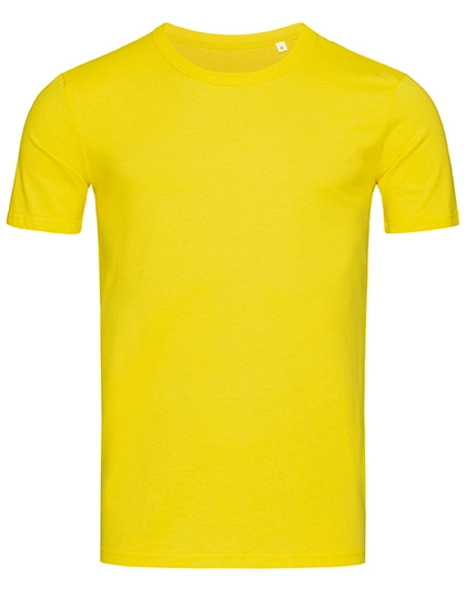 Morgan Crew Neck zum Besticken und Bedrucken in der Farbe Daisy Yellow mit Ihren Logo, Schriftzug oder Motiv.